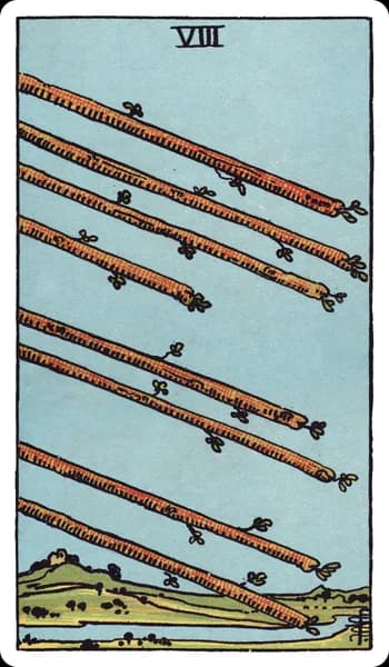 Eight of Wands